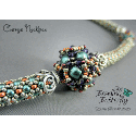 Cosmos Beaded Bead Necklace Tutorial