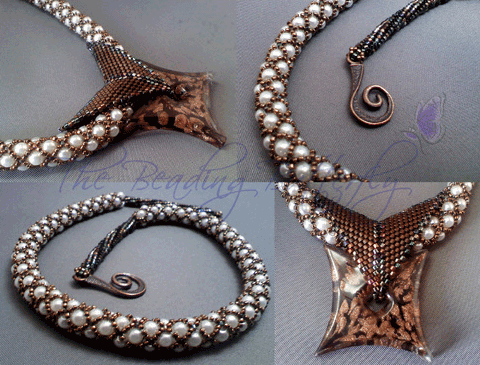 To Catch a Butterfly Necklace Tutorial - Click Image to Close