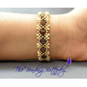 Claddagh Reversible Tila & Peanut Bracelet Tutorial