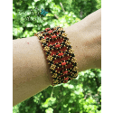 Escalera Cuff Kit Refill - Red and Gold Colorway