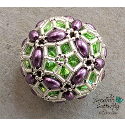 Moon Blossom Orb Kit Refill - Peridot and Violet Colorway