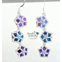 Rivoli Blossom Earring Tutorial - Intermediate FRAW/DRAW Pattern