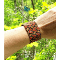 There and Back Again Bracelet Pattern - Odd Count Peyote