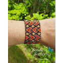 There and Back Again Bracelet Pattern - Odd Count Peyote