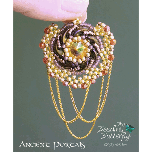 Ancient Portals Earrings Tutorial - Click Image to Close