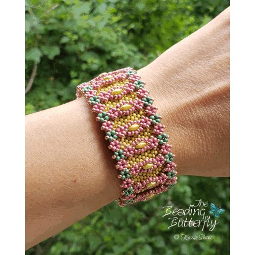 Escalera Cuff Kit Refill - Pink and Lime Colorway - Click Image to Close