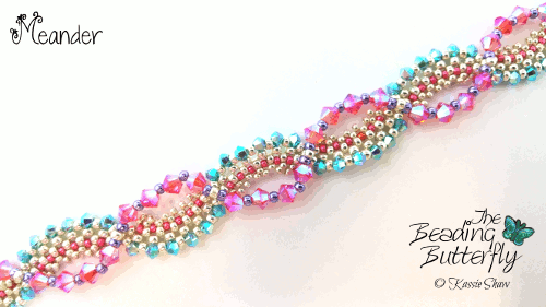 Meander Bracelet Tutorial - Click Image to Close