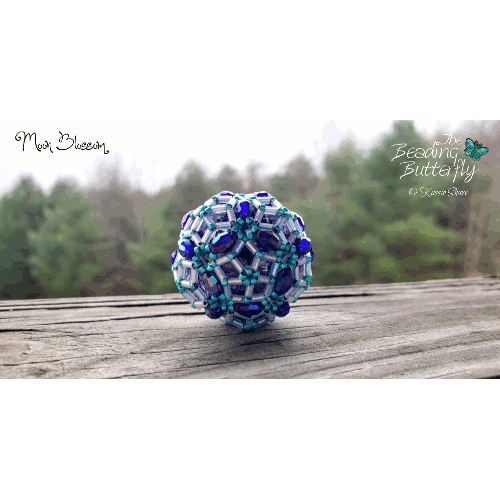 Moon Blossom - Intermediate to Advanced Dodecahedron Tutorial - Click Image to Close