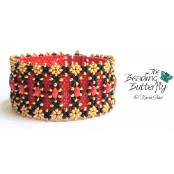 Escalera Cuff Kit Refill - Red and Gold Colorway