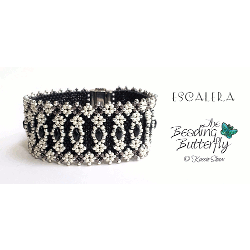 Escalera Cuff Kit Refill - Black and Sterling Plated Colorway